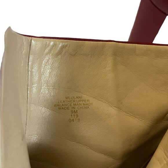 Marc Fisher Ulani Red Leather Booties - Picture 6 of 8